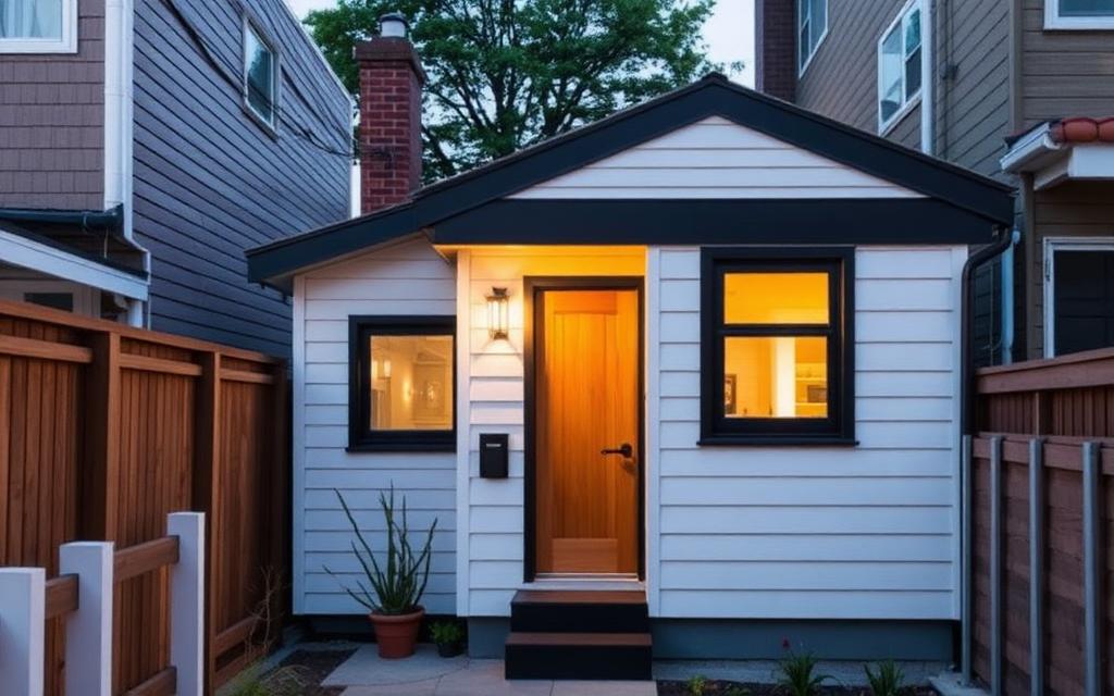 Laneway 320 — Laneway House home built with EBS Global LGS Pre-fab