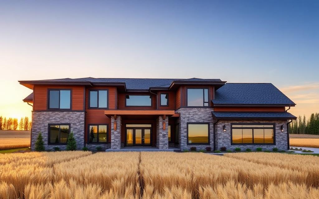 Prairie 2400 — Detached home built with EBS Global LGS Pre-fab
